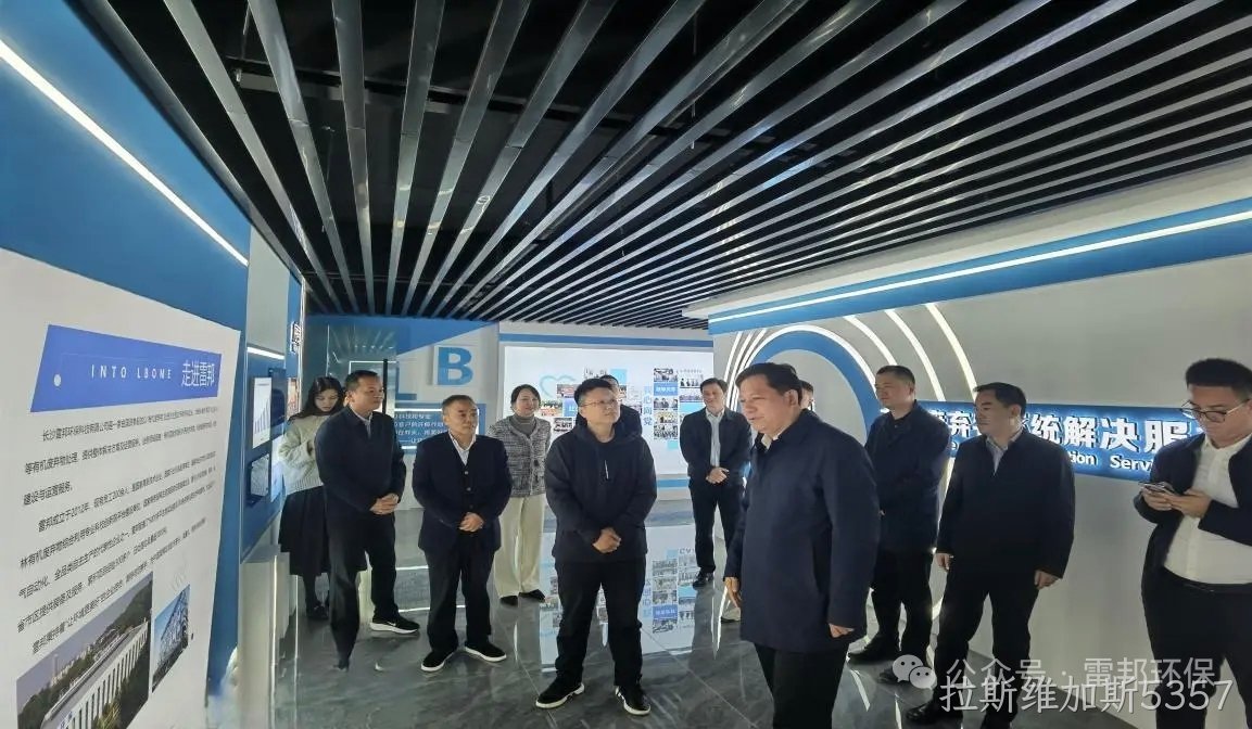陈永高县长调研拉斯维加斯5357环保，为企业发展鼓劲赋能